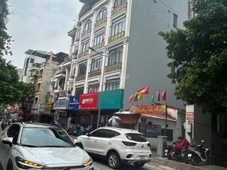 2 mặt phố vương thừa vũ 6 tầng, 92m thông sànvỉa hè rộng 5m thang máy!