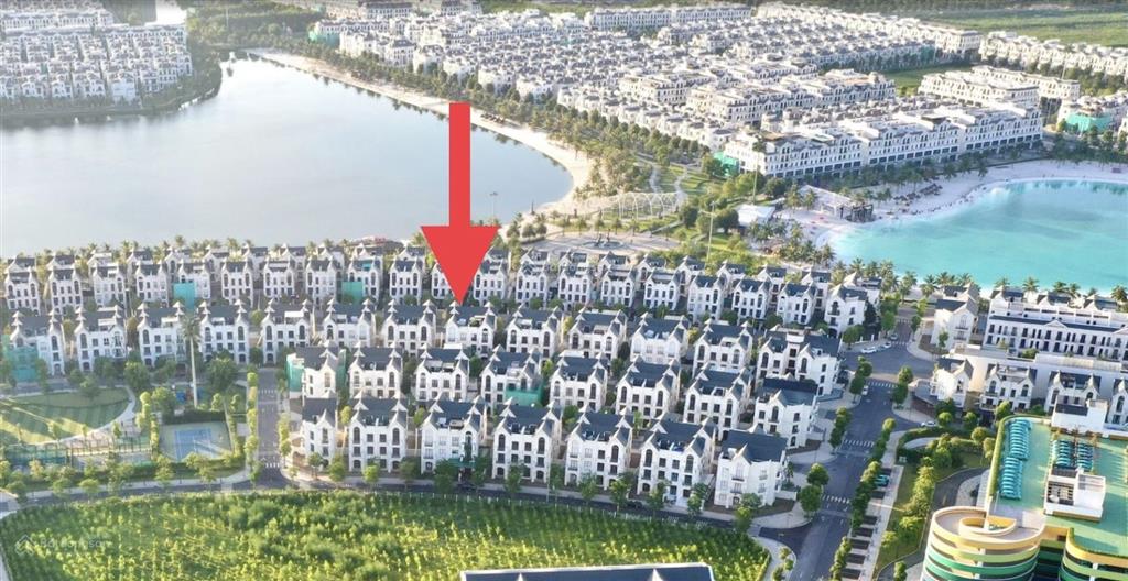 Quỹ căn cắt lỗ  song lập 150m²  giá 24 tỷ  view hồ 24,5ha, gần tttm vincom  (sẵn sổ đỏ)