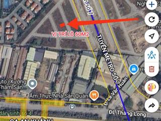 Bán 45m2 mặt tiền 3.75m đất dịch vụ an thọ sát vành đai 3.5. không lỗi gì, sẵn sổ, oto tránh