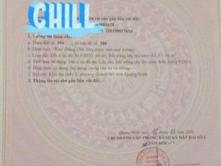 Đất lê lợi hạ long tháng 3/2026. giá chỉ 500tr cơ hội đầu tư tốt. hành chính tỉnh sắp chuyển về