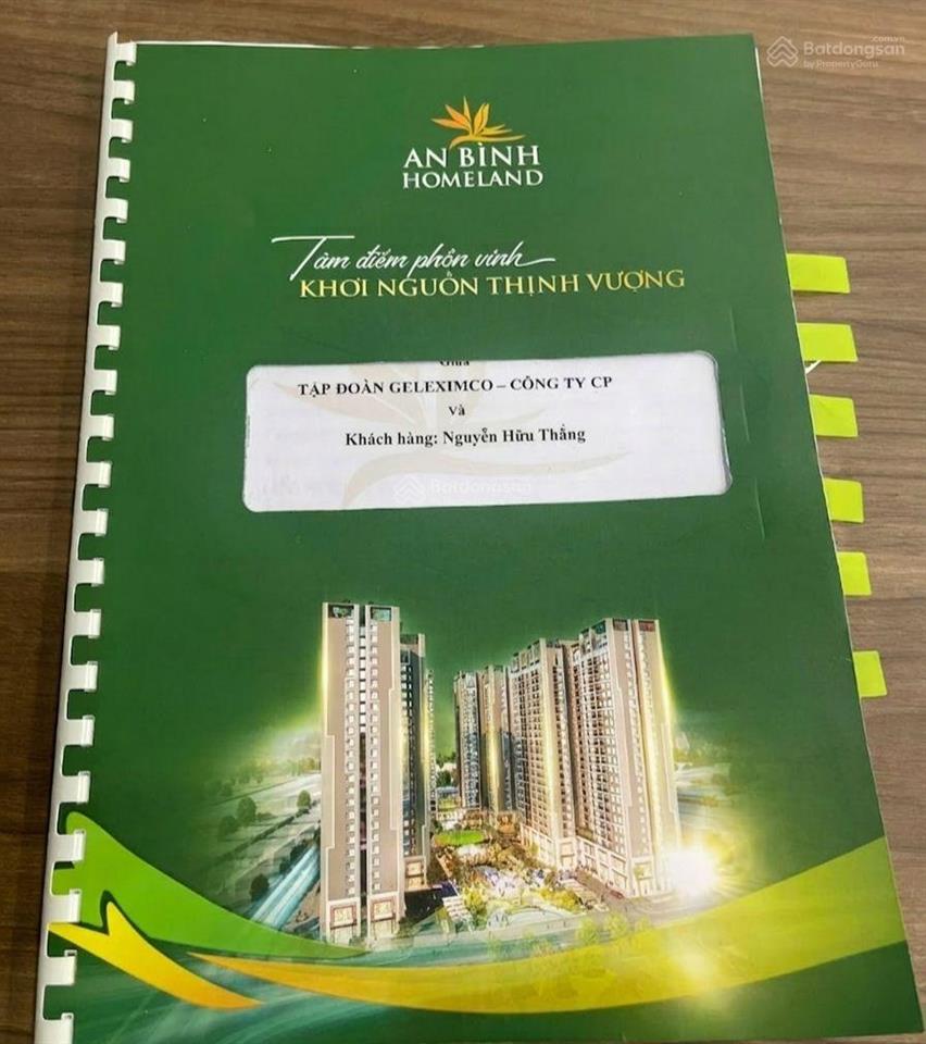 Bán căn góc 3pn đẹp nổi bật dự án an bình homeland. toà c4 căn 10 hướng đông nam view thoáng. ký tt