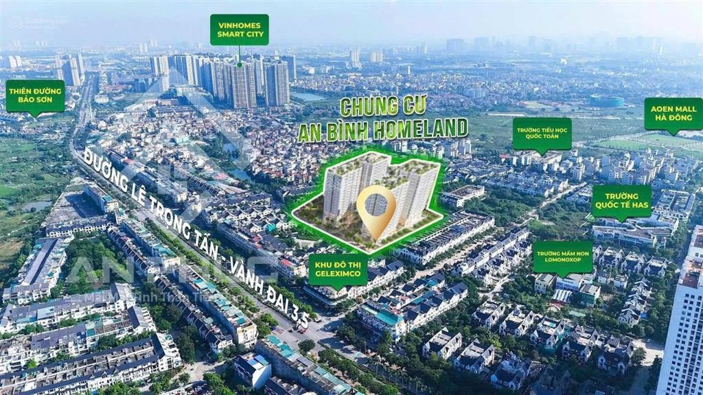 Bán căn góc 3pn đẹp nổi bật dự án an bình homeland. toà c4 căn 10 hướng đông nam view thoáng. ký tt