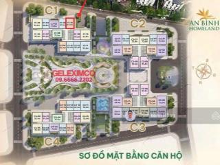 Căn góc 2pn c1  2201 hướng tb tầng 22 chung cư an bình homeland giá tốt 5.19 tỷ bao thuế phí