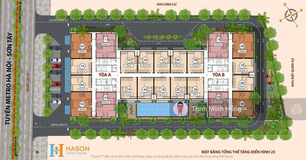 Ra mắt chung cư hà sơn sweet home  chủ đầu tư hà sơn (tập đoàn geleximco) giá dự kiến 3 tỷ/căn 2pn