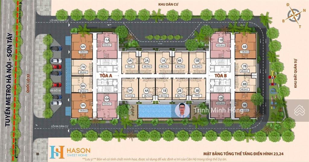 Ra mắt chung cư hà sơn sweet home  chủ đầu tư hà sơn (tập đoàn geleximco) giá dự kiến 3 tỷ/căn 2pn