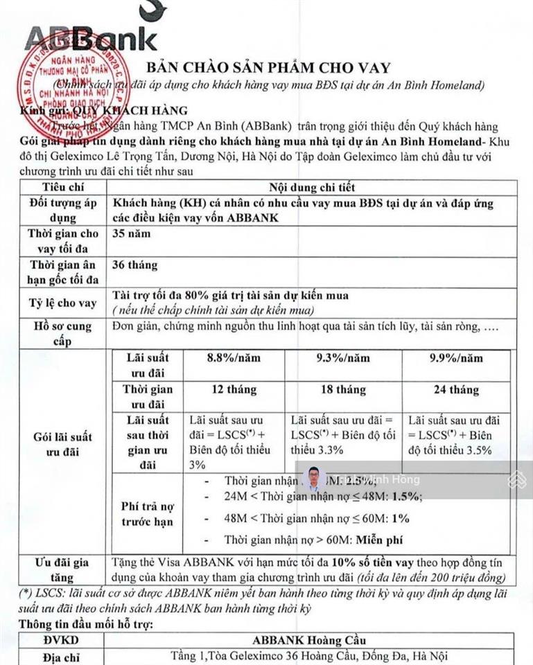 Chính chủ bán căn c4  1803 hướng đn 73.9m2 thiết kế 2pn + có thể lên 3pn. cc an bình homeland