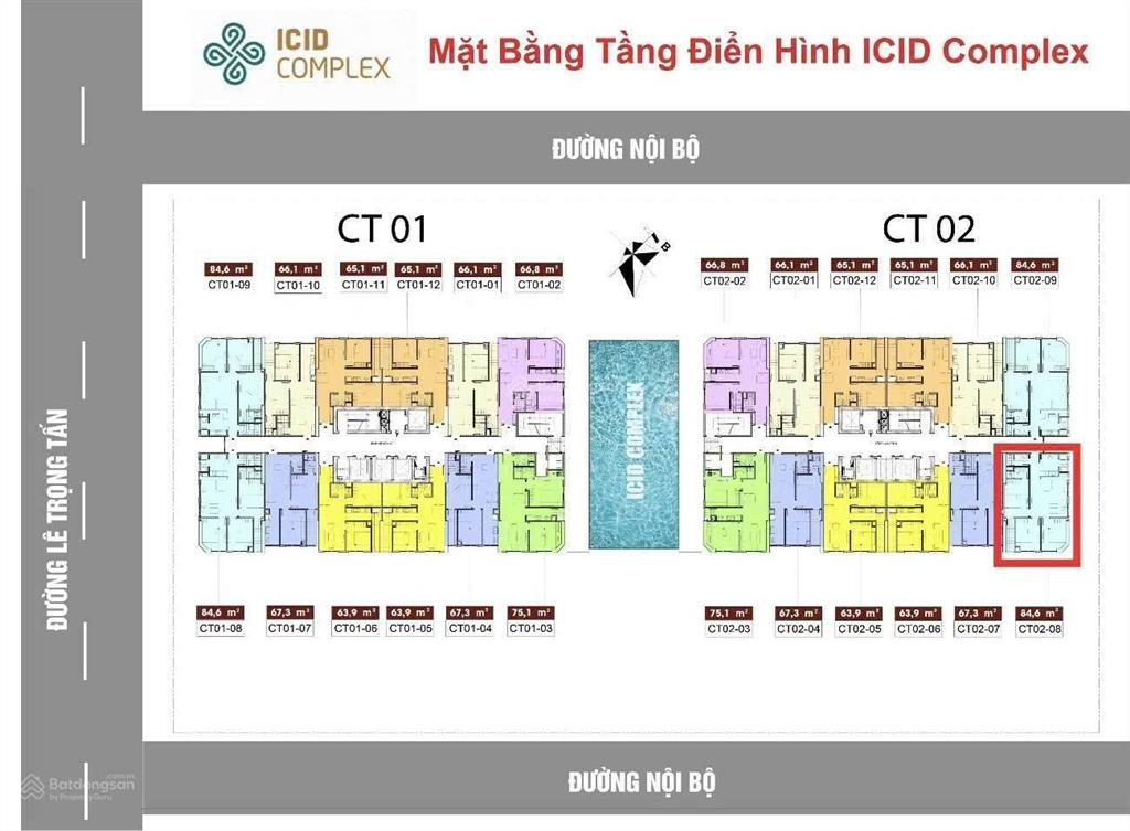Hiếm có căn 84m 3pn chung cư icid giá chỉ 5.6 tỷ. hướng đn view đẹp. full nội thất về ở ngay. sđcc