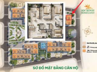 Căn góc 3pn 92.3m2 giá tốt an bình homeland  geleximco. chỉ 5.99tỷ bao thuế phí. sẵn hđmb
