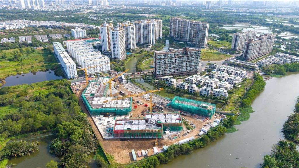 Cập nhật tiến độ trellia cove "ốc đảo" trong lòng mizuki | cđt mở bán giỏ hàng giá gốc tháp t2