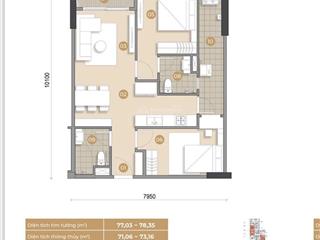 Căn 2pn2wc giá tốt nhất trellia cove mua theo tiến độ chủ đầu tư ưu đãi hấp dẫn