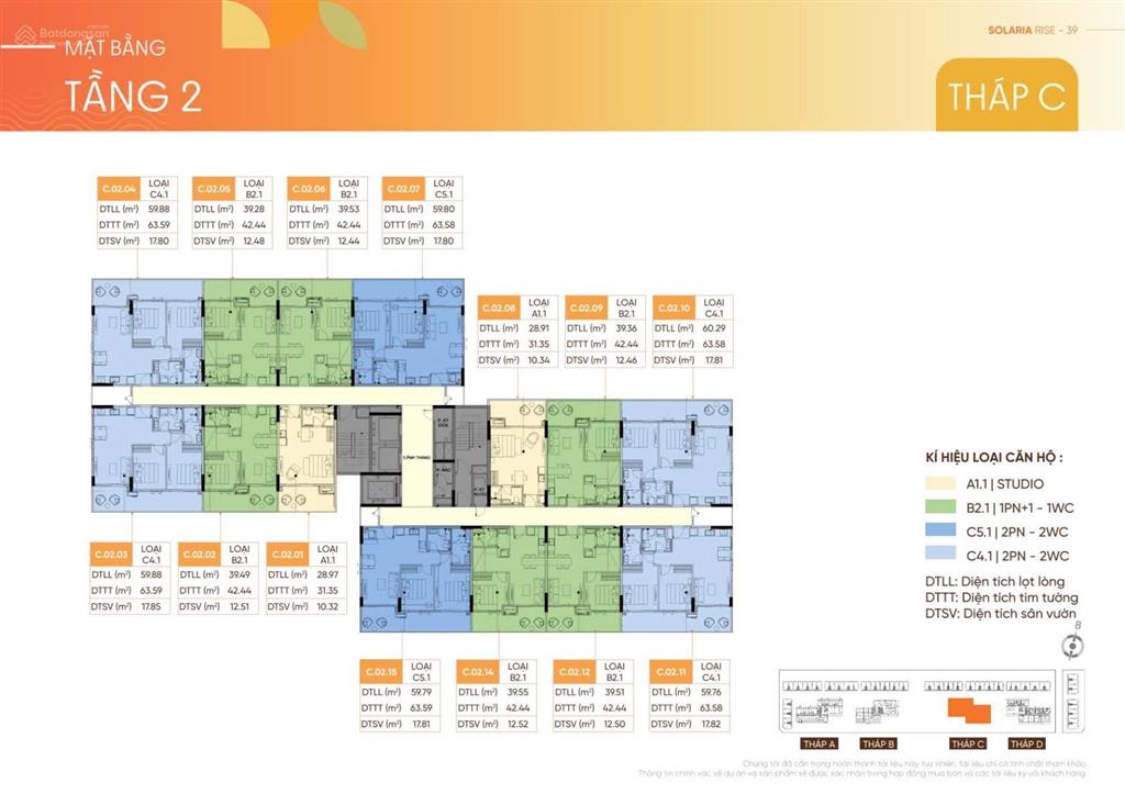Tháp c  solaria rise chính thức "trình làng" cơ hội vàng tại waterpoint