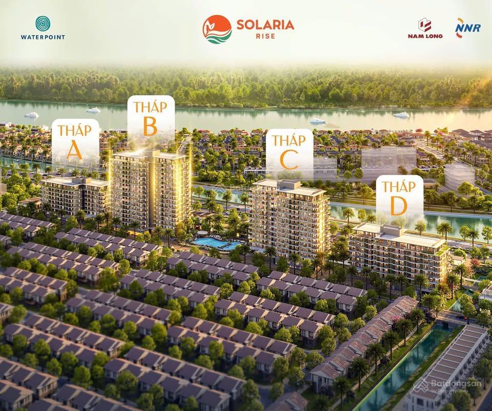 Tháp c  solaria rise chính thức "trình làng" cơ hội vàng tại waterpoint