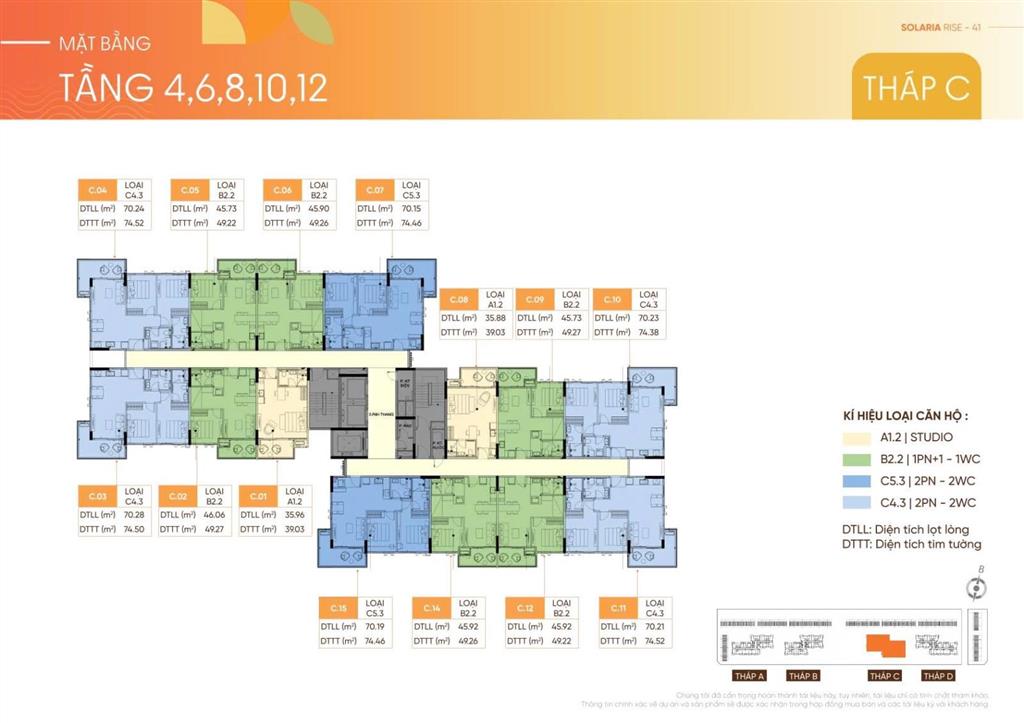 Tháp c  solaria rise chính thức "trình làng" cơ hội vàng tại waterpoint