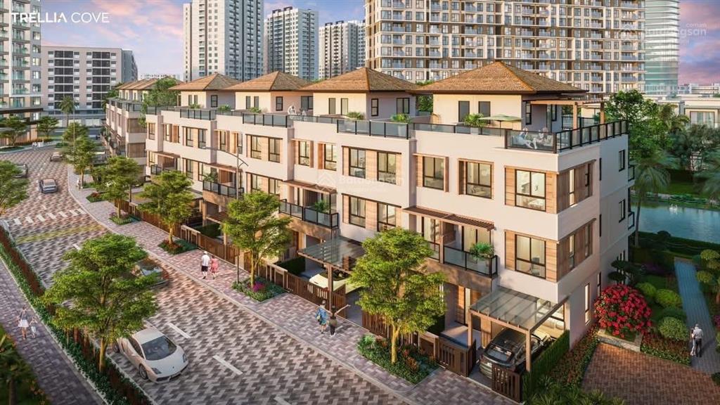 Nhà phố compound trellia cove căn góc view công viên siêu phẩm hiếm tại trellia cove trực tiếp cdt