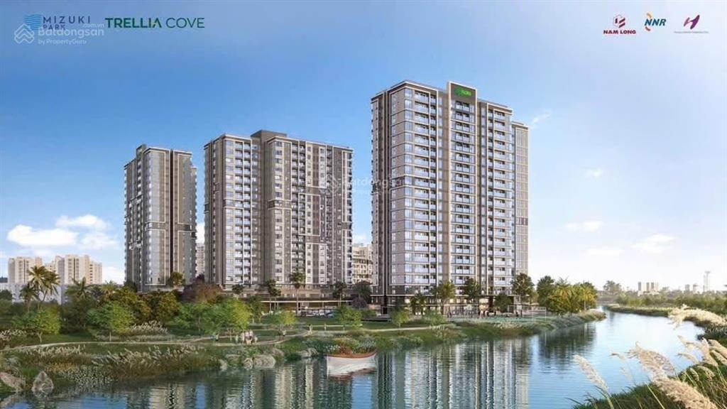 Trellia cove là phân khu căn hộ compound cuối cùng thuộc đại đô thị mizuki park 26ha mở bán 7/2026