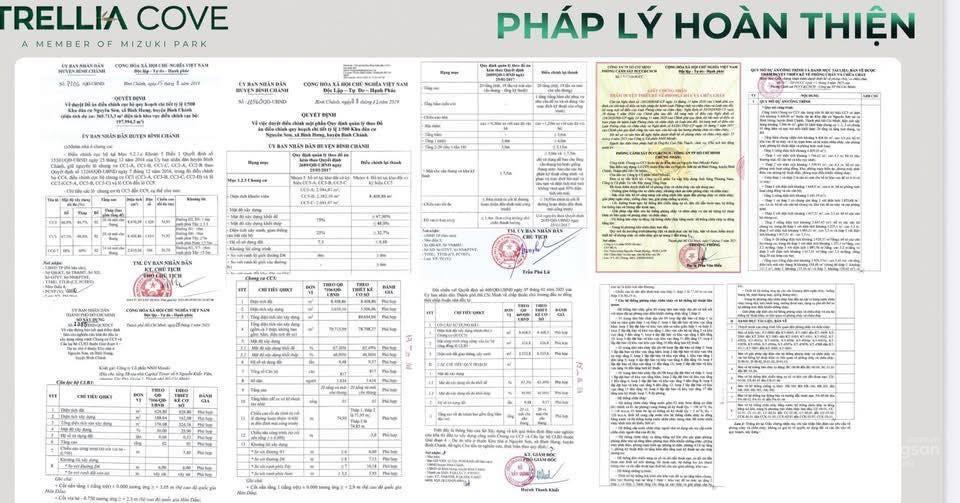 Trellia cove căn hộ 2pn2wc dt 73,80m² giá tốt từ 5,4 tỷ trả theo tiến độ nhận nhà 2027