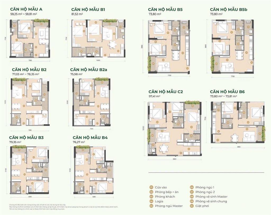 Căn hộ trellia cove layout đẹp 81m2 giá từ 5,5 tỷ mua trực tiếp cdt chính sách hấp dẫn tháng 7/2026