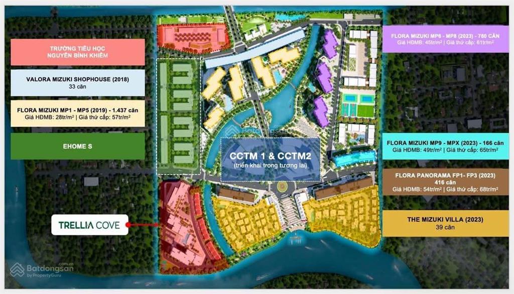 Căn hộ trellia cove layout đẹp 81m2 giá từ 5,5 tỷ mua trực tiếp cdt chính sách hấp dẫn tháng 7/2026