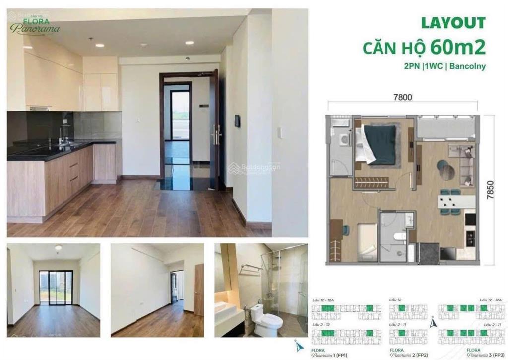 Giỏ hàng mizuki park 2pn 1wc có ban công giá tốt tháng 7/2026, sổ công chứng ngay, nhà sẵn
