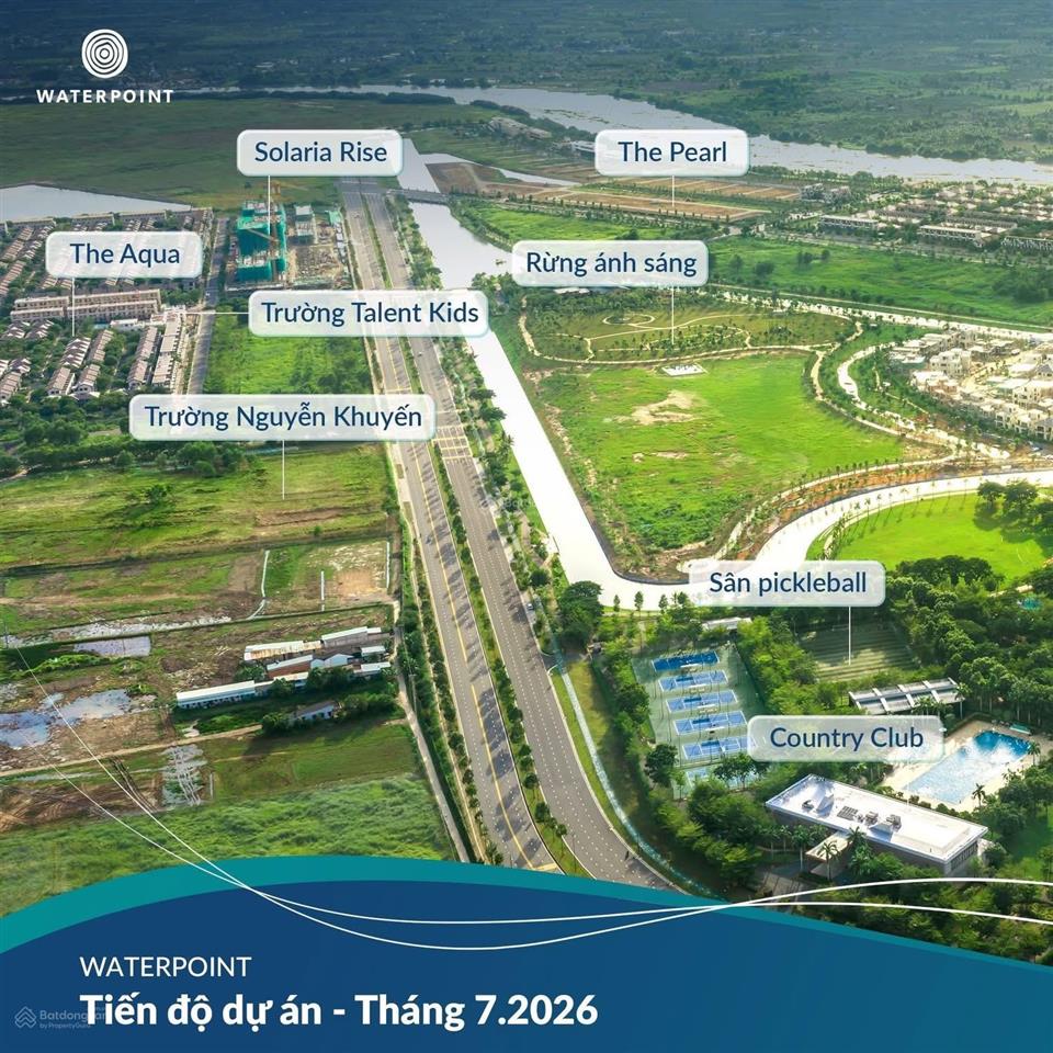 Chính sách mới nhất tháng 8/2026 the pearl  waterpoint biệt thự biệt lập cao cấp tại long an