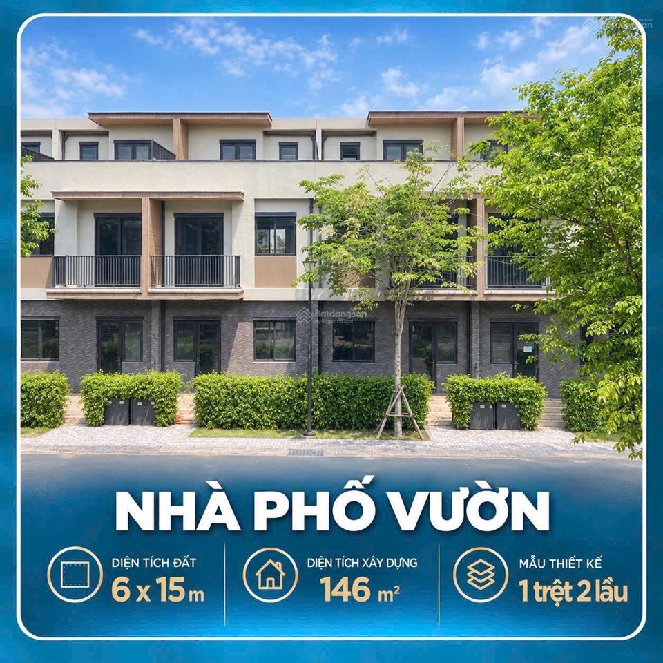 Nhà phố vườn 3 tầng nagomi waterpoint thiết kế mới giá từ 5,49 tỷ thanh toán giãn mua từ cđt