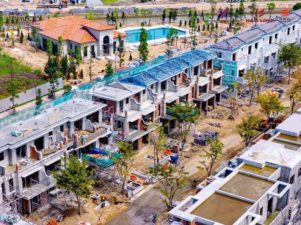 Izumi city tiến độ dự án mới nhất phân khu canaria tháng 10/2026