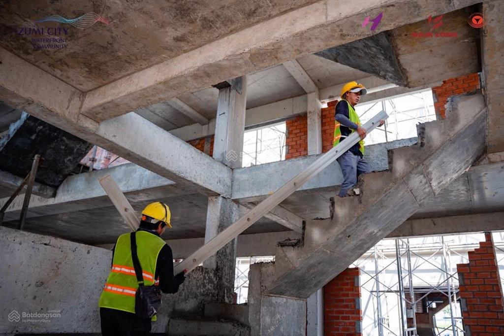 Izumi city tiến độ dự án mới nhất phân khu canaria tháng 10/2026
