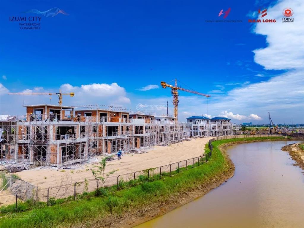 Izumi city tiến độ dự án mới nhất phân khu canaria tháng 10/2026
