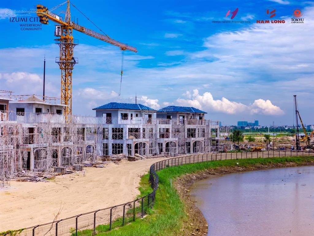 Izumi city tiến độ dự án mới nhất phân khu canaria tháng 10/2026