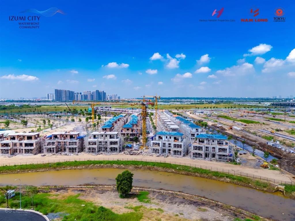 Izumi city tiến độ dự án mới nhất phân khu canaria tháng 10/2026