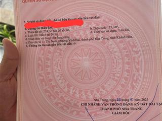 Bán gấp nhà mặt tiền dt 115m2 đường dương vân nga, 3pn, chỉ còn 5.75 tỷ