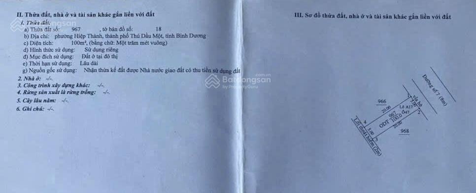 Bán biệt thự thô khu dân cư hiệp thành 3, thủ dầu một