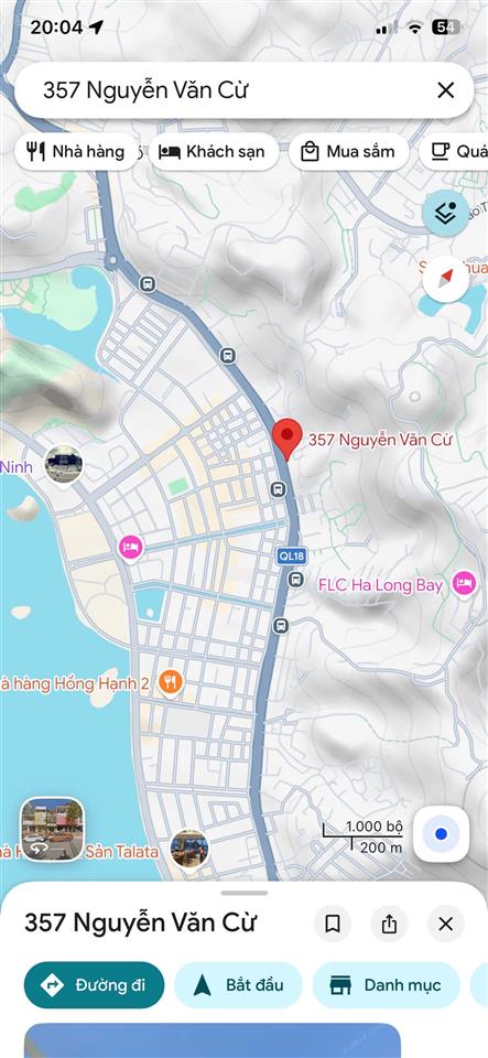 Cần bán gấp nhà mặt đường nguyễn văn cừ cột 3 hạ long
