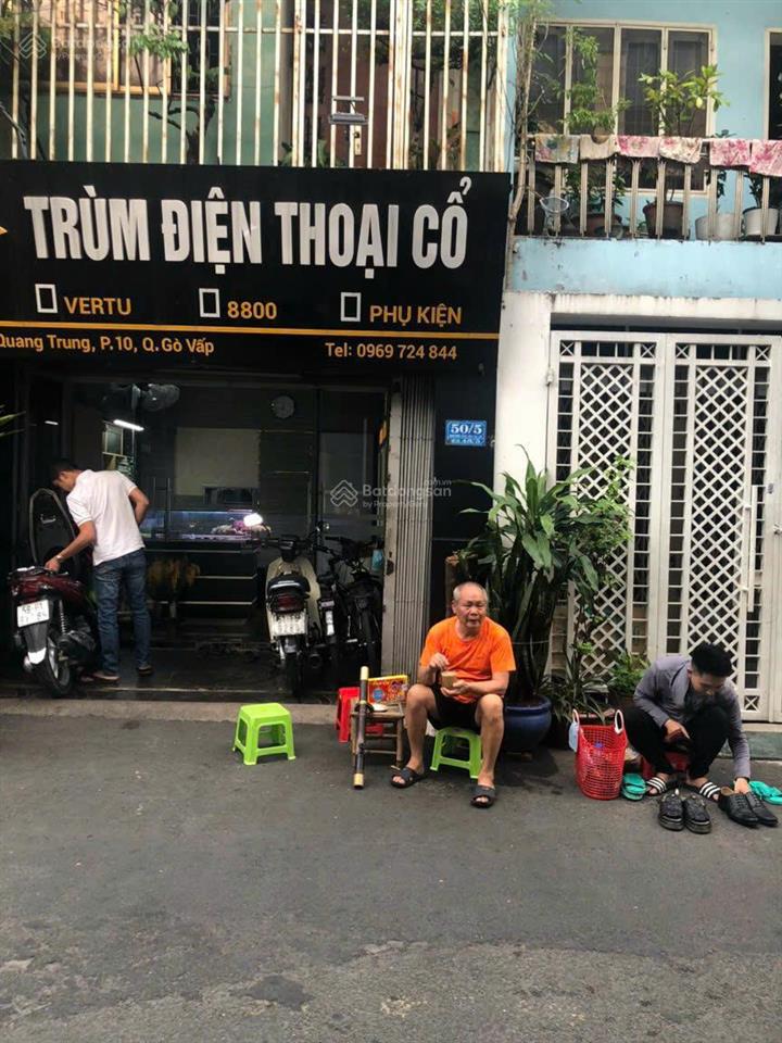 Cho thuê mặt bằng kinh doanh số 50/5 quang trung, phường gò vấp