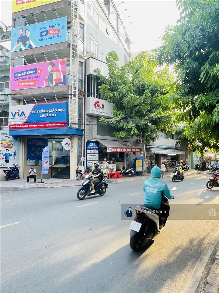 Siêu hiếm bán nhà 2 tầng, 38.4m2  mặt tiền kinh doanh bùi đình túy  đường rộng 20m có lề