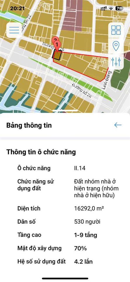 Chính chủ cần bán gấp lô đất vị trí vàng  mặt tiền đường số linh đông (sát tecco tower)