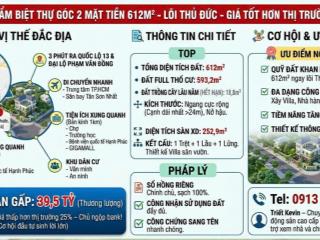 Siêu phẩm đầu tư bán đất tặng biệt thự  cơ hội phân 10 nền ngay lõi thủ đức