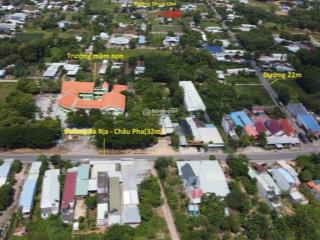 Bán gấp đất 300m2 full thổ cư đối diện ubnd châu pha  sát cao tốc, kcn sonadezi. chỉ 1.3 tỷ/nền