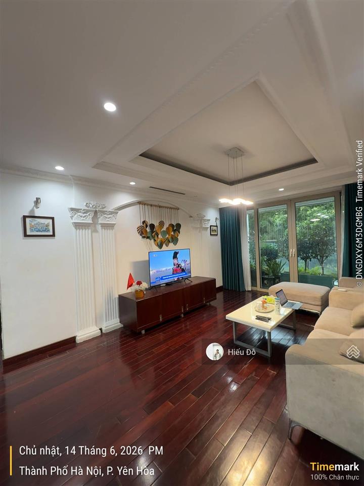 Mandarin garden 172m² 3pn2wc đồ cơ bản cho thuê. bc đông nam