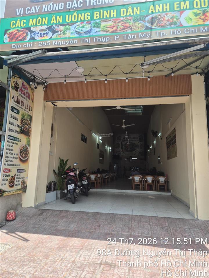 Cho thuê trọn nhà mặt tiền số 265 nguyễn thị thập, quận 7. cho thuê lâu dài, giá 40 triệu / tháng