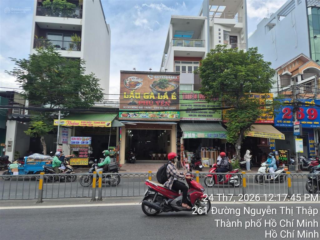 Cho thuê trọn nhà mặt tiền số 265 nguyễn thị thập, quận 7. cho thuê lâu dài, giá 40 triệu / tháng