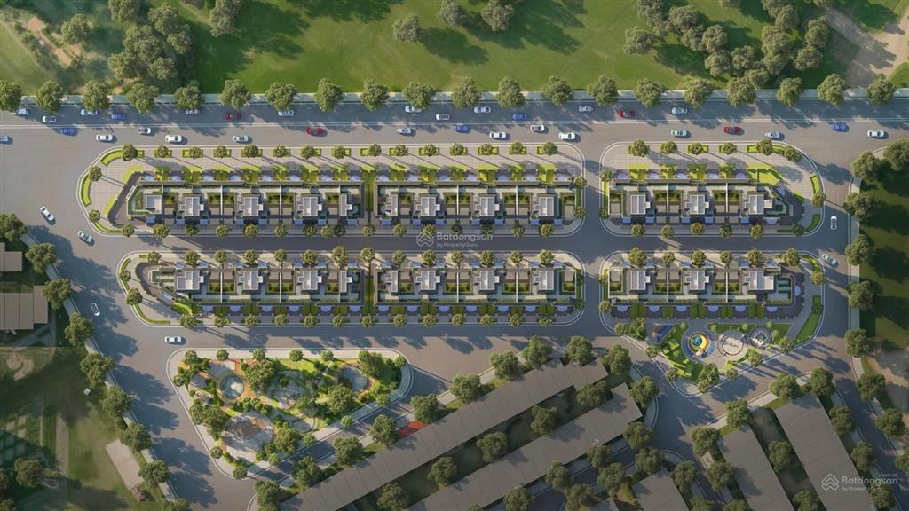 Biệt thự mặt tiền 9m (2 mặt tiền)  có hầm  đối diện ga metro phú diễn
