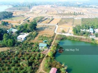 Lô đất 300m2  view trực diện hồ gò mè  mt 10m  cách kđt nghỉ dưỡng lasaver 100m ngay sau đất