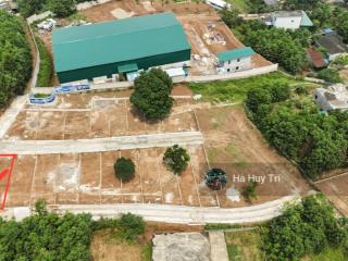 Lô góc  80m2 full thổ cư  mt5m  cách đường liên xã 300m  giá chỉ hơn 300tr