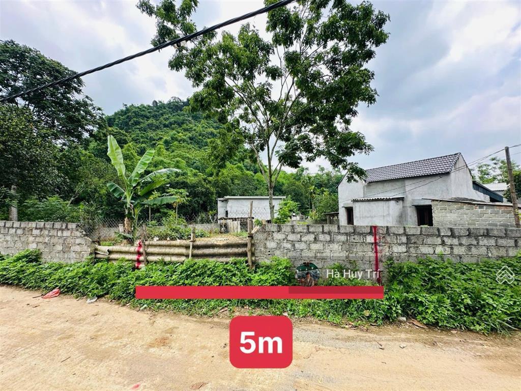 5xxtr  86m2 full thổ cư  mt5m  sẵn sổ  gần suối