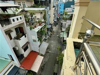 Hẻm xe hơi 6m lũy bán bích, tân phú  bán nhà 4 tầng [4 x 20m]  giá 8.9 tỷ
