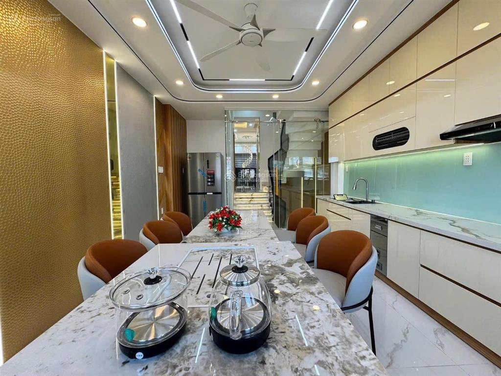 Hẻm xe hơi 8m lê trọng tấn, bình tân  bán nhà 5 tầng 80m2 [4 x 20m]  thang máy 450kg  giá 9.9 tỷ