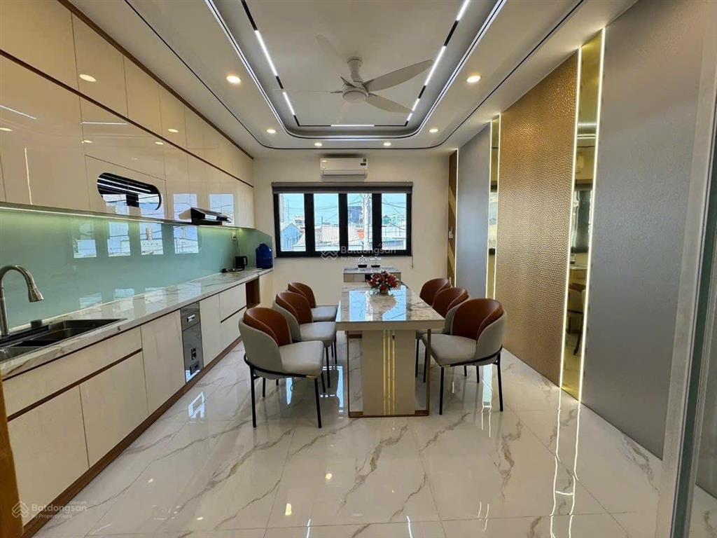 Hẻm xe hơi 8m lê trọng tấn, bình tân  bán nhà 5 tầng 80m2 [4 x 20m]  thang máy 450kg  giá 9.9 tỷ