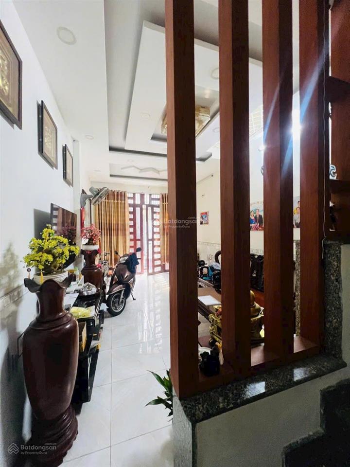 Bán nhà 3 lầu, sân thượng 80m2 (5 x 16m)  hẻm xe hơi 6m p. tây thạnh, tân phú  giá 9.6 tỷ