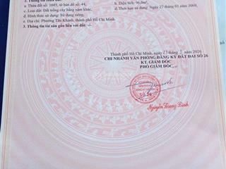Chính chủ bán lô đất đẹp cách đường dx07 chỉ 100m  phường tân khánh,tp.hồ chí minh  0979 528 ***